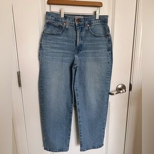 Madewell high rise balloon jeans in SZ 26P